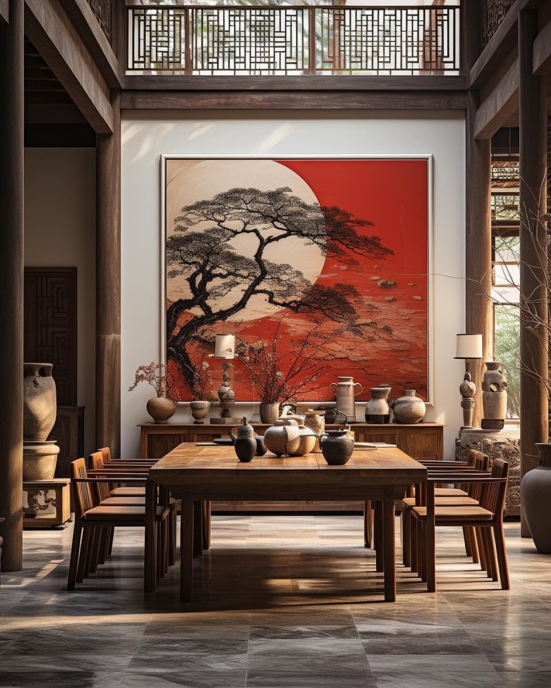 Japanese style in the interior