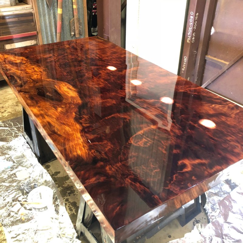 Epoxy table