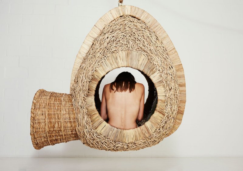 Coconut made of wood