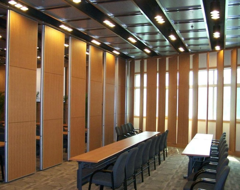 Partitions for the conference of the halls