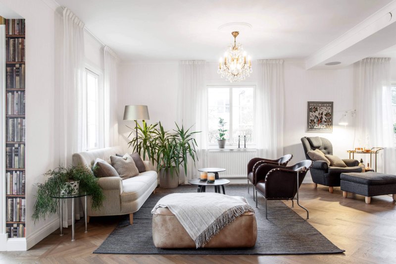 Scandinavian style living room