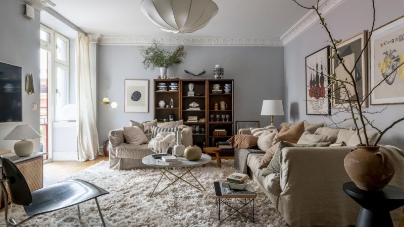 Scandinavian style living rooms