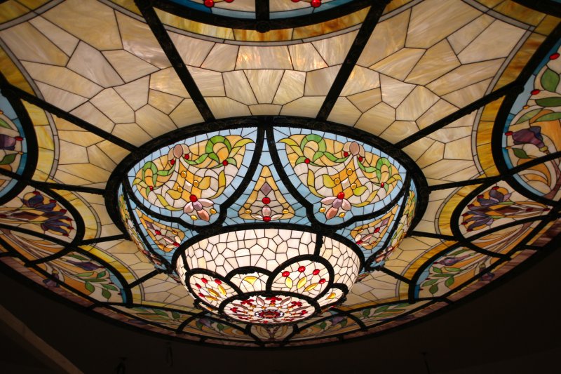 Artsybushev stained glass