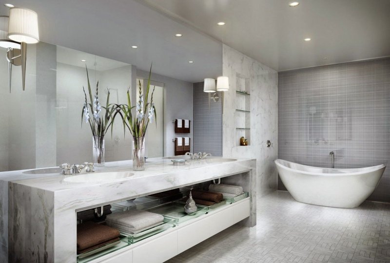 Bathroom in modern style