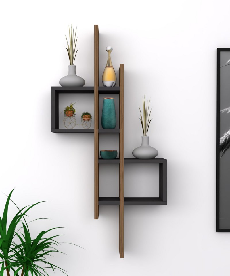 Wall shelves