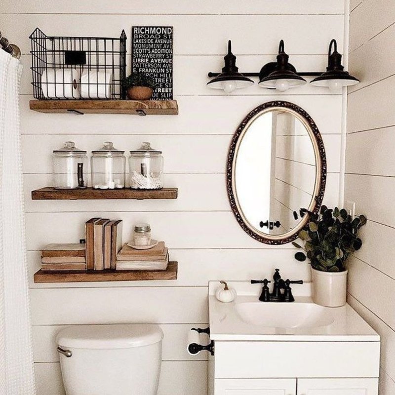 Bathroom shelf