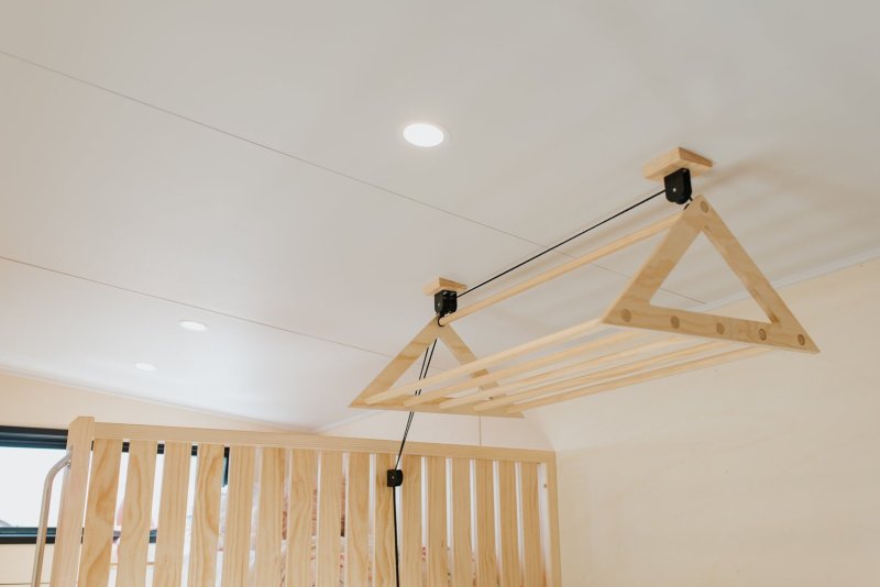 Ceiling hanger for clothes