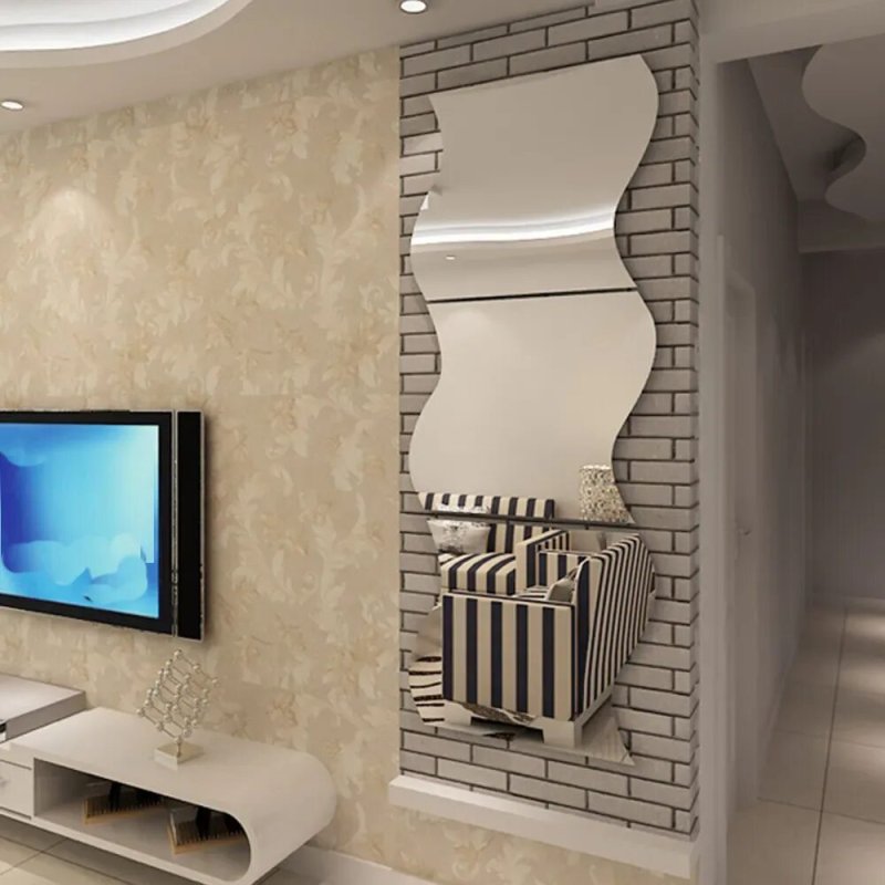 Decorative wall for TV