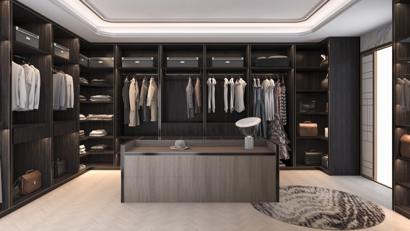 Wardrobe room