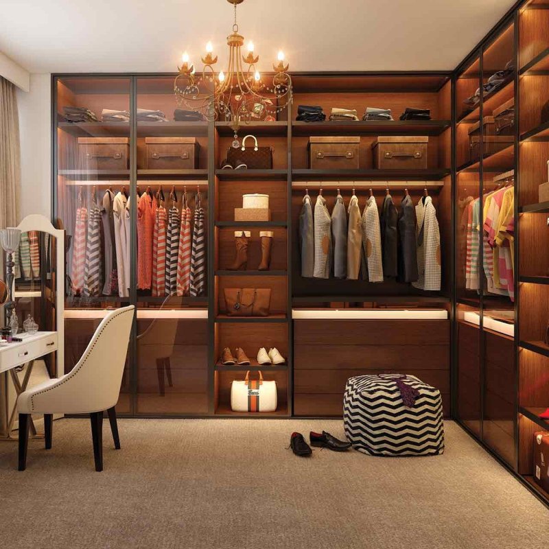 Gorgeous wardrobe