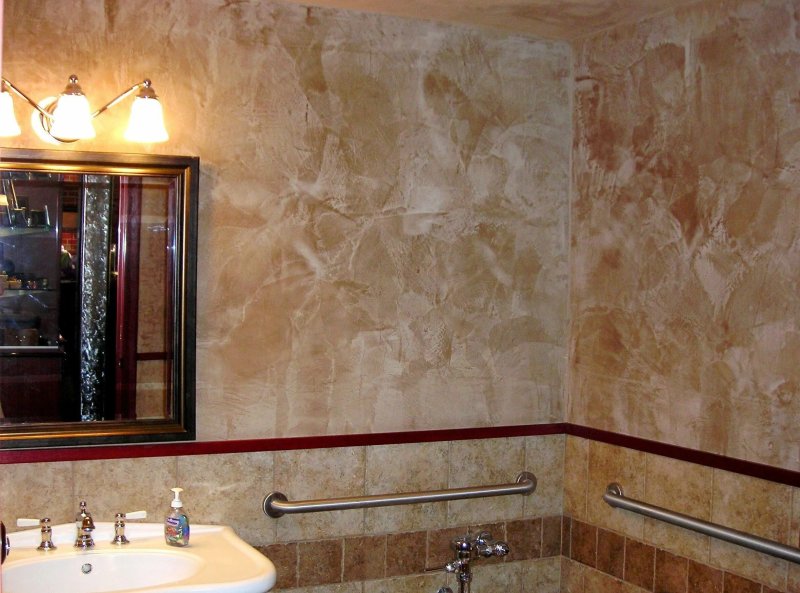 Loggia Venetian plaster