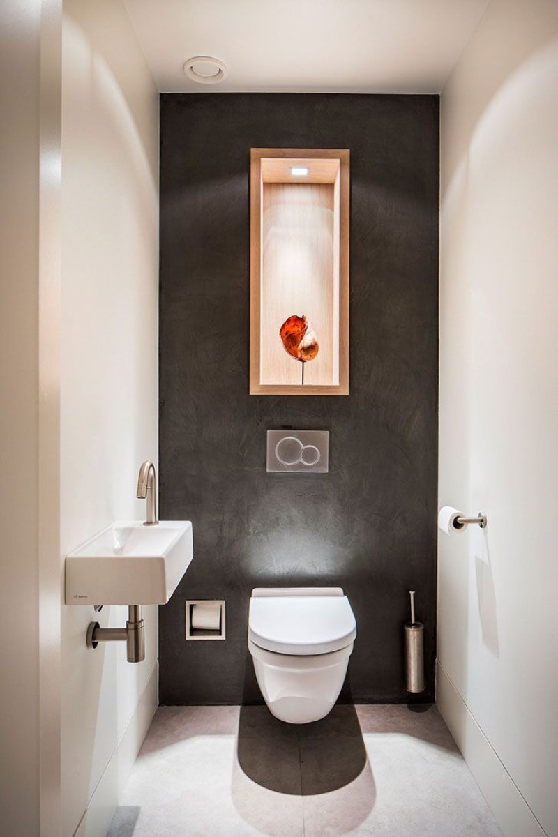 Toilet in modern style