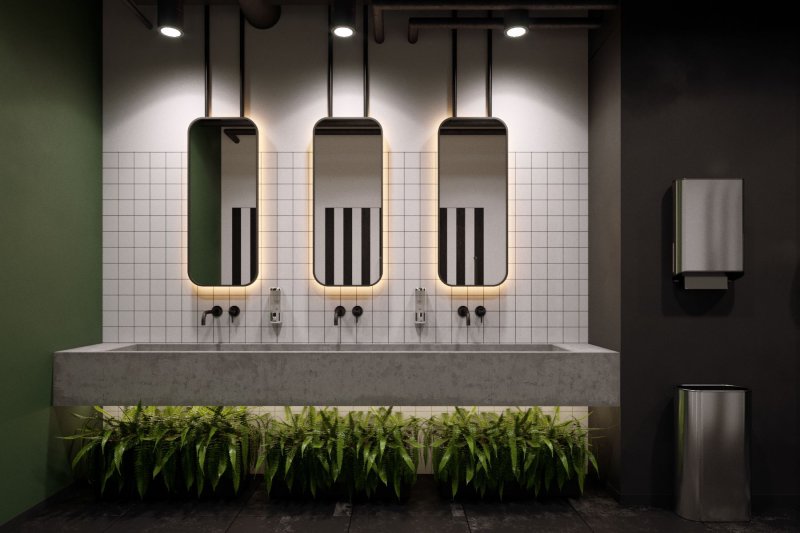 Public toilet design