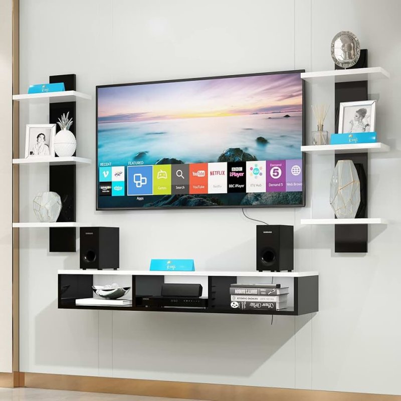 Wall shelves for TV