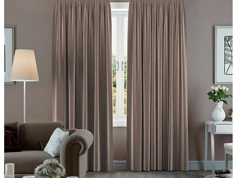 Curtains Blackout Kapuchino