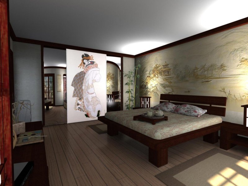 Japanese -style bedroom design