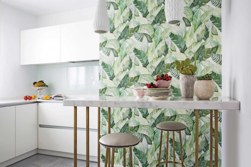 Tropic -style kitchen