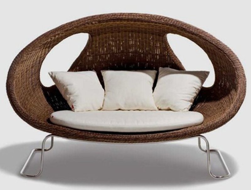 Modern rattan furniture