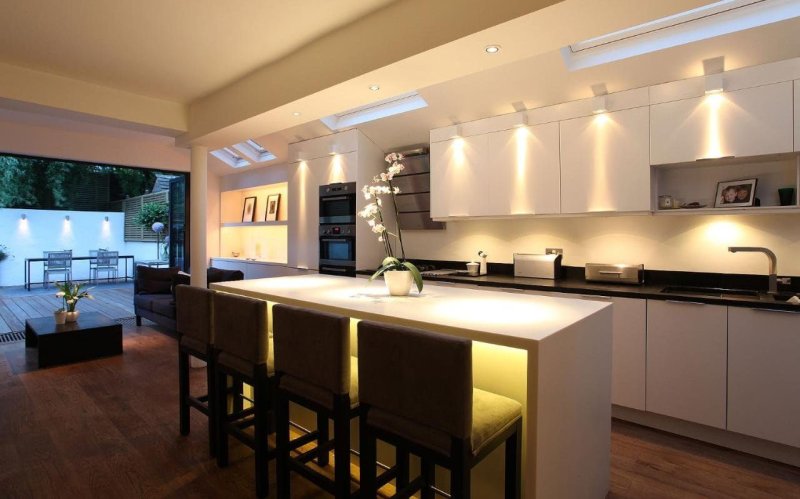 Kitchen lighting design