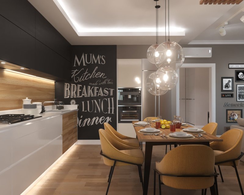 Kitchen interior in a modern style