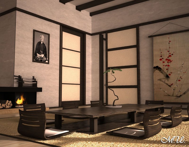 Traditional Japanese interior