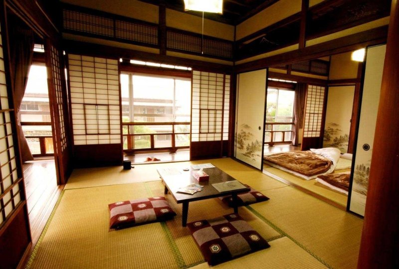 Traditional Japanese Ryokan Hotel