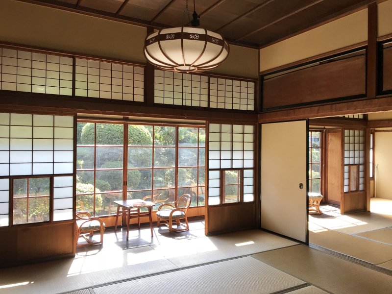 Traditional Japanese Ryokan Hotel