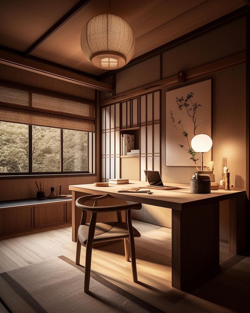 Japanese style in the interior