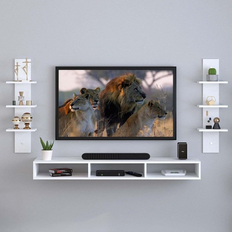 Wall shelves for TV