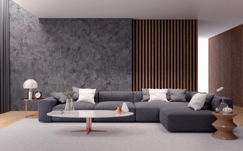 Minimalism style interior