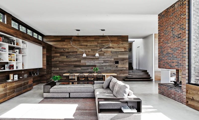 Loft style in the interior