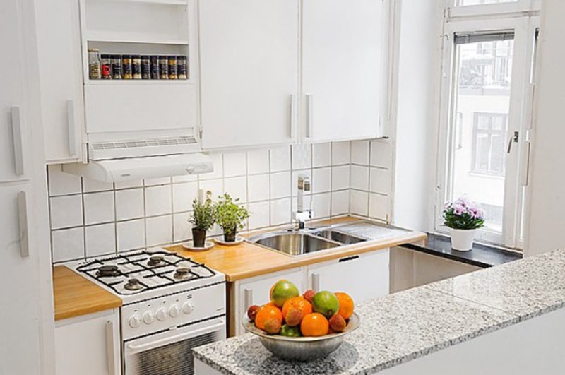 Small kitchen interior