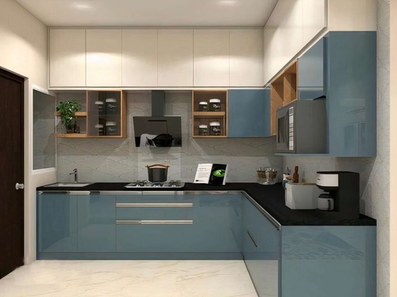 Kitchen in the style of minimalism design