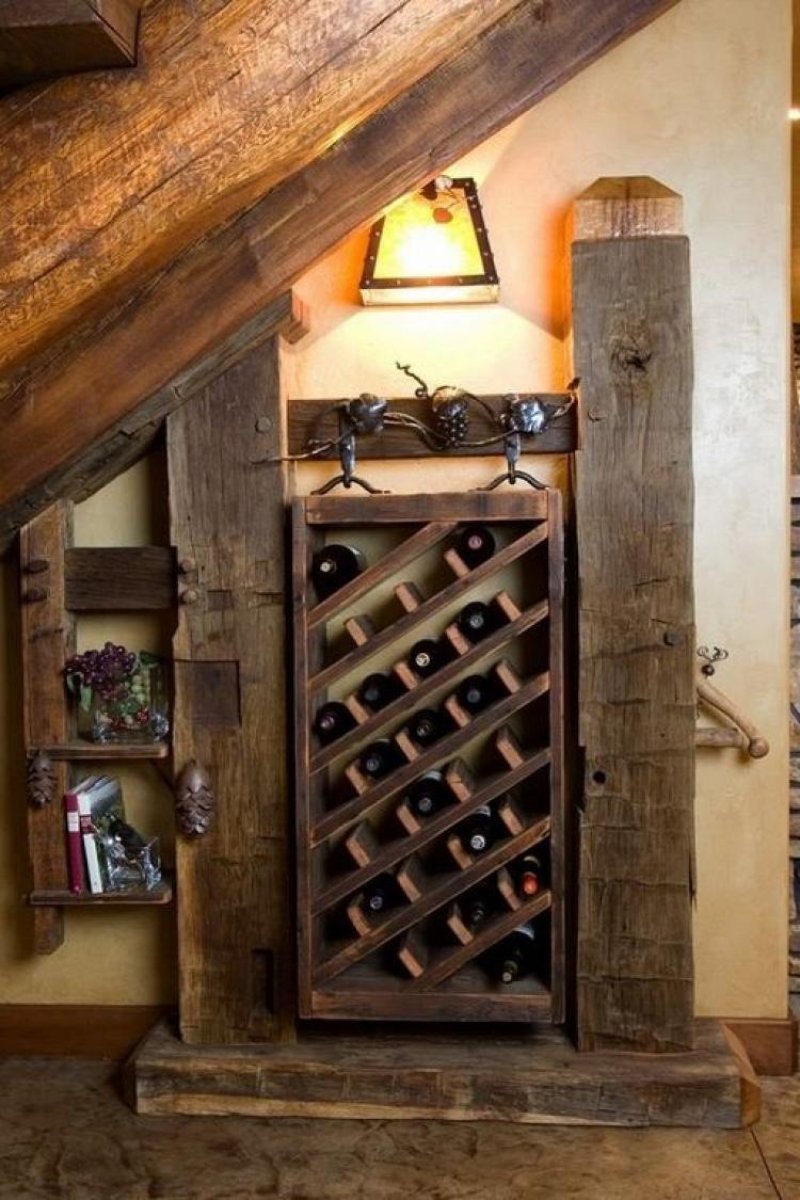 Wine cellar in a private house