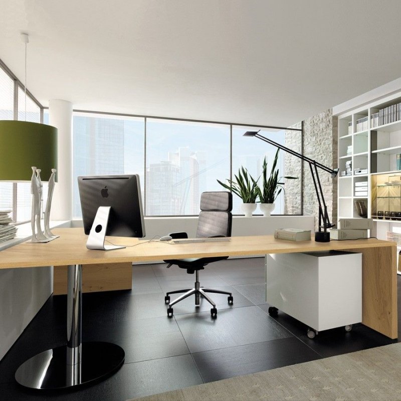 Office interior in a modern style