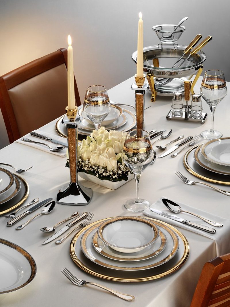 Beautiful table setting