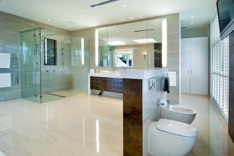 Stylish showers