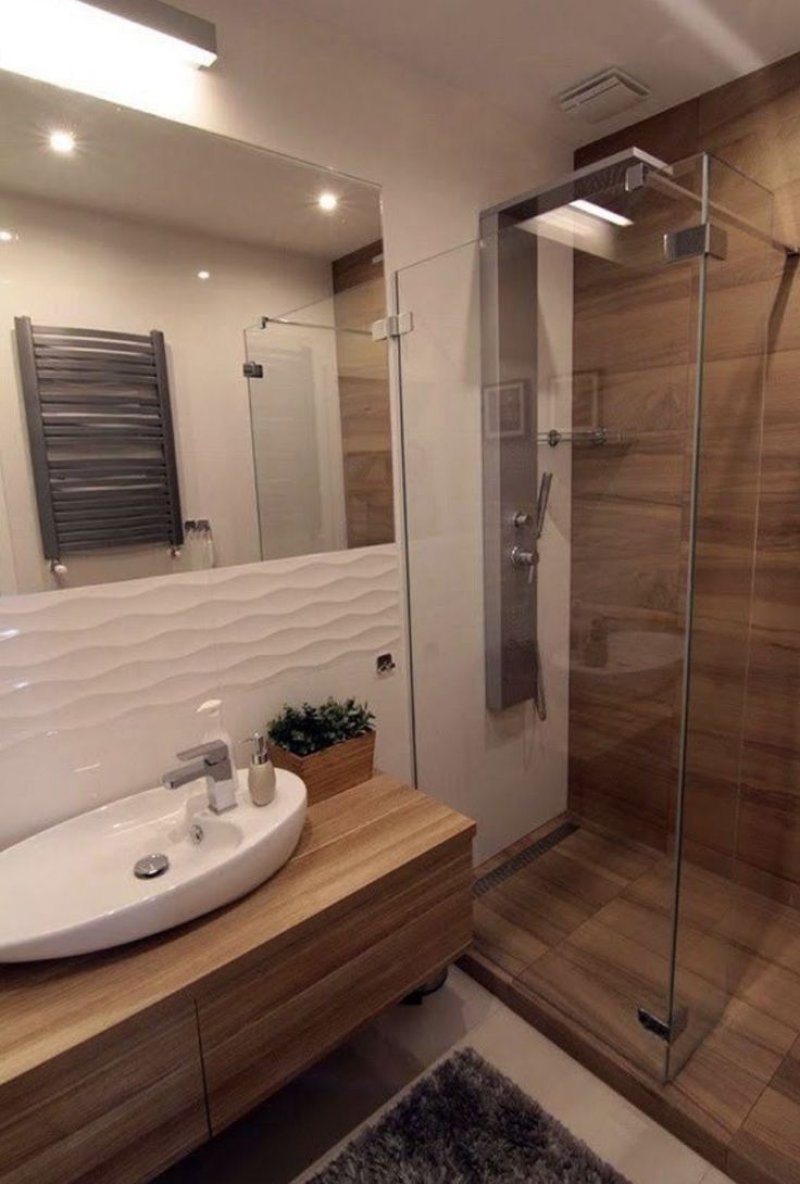 Shower in modern style