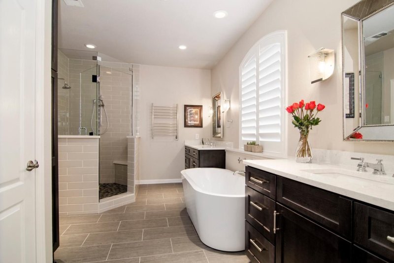 American -style bathroom