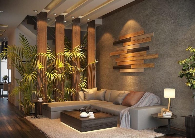 Ecostil in the living room bamboo