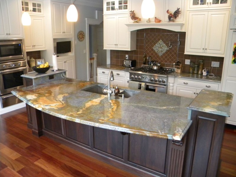 Natural stone countertop