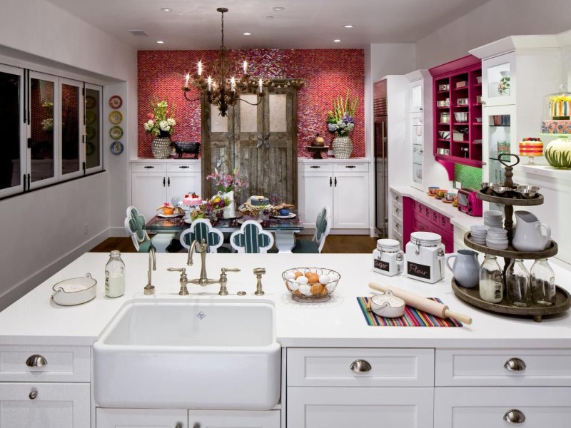 Eclectic kitchen