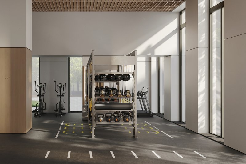 Render Fitness Center