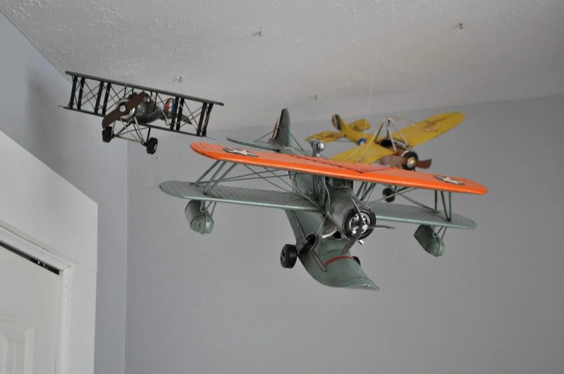 The collectible model of the aircraft