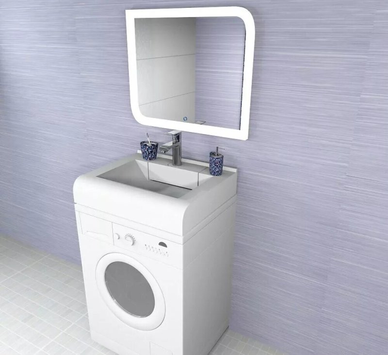 Sink over the Charinum washing machine 60 51