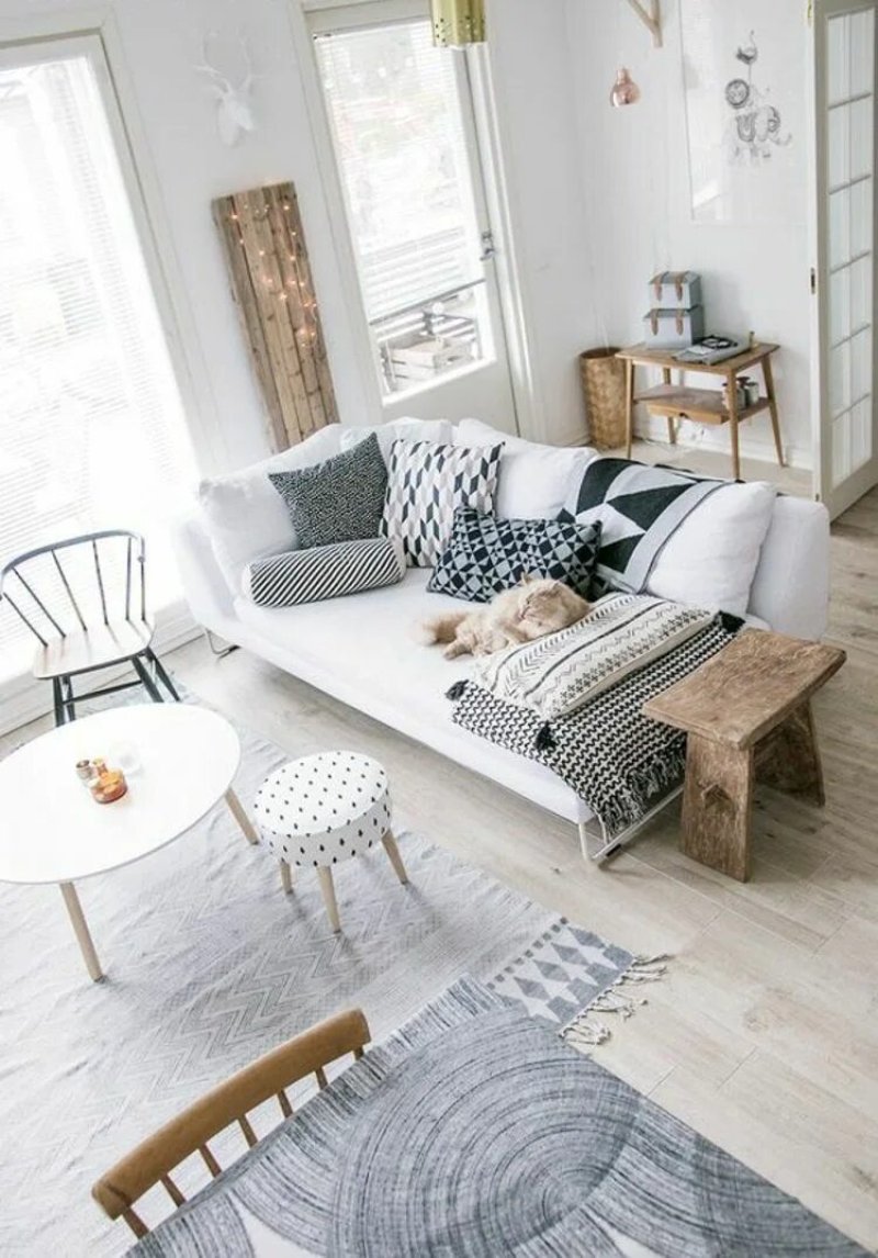 Scandinavian style Hugge in the interior