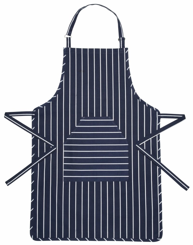 Striped apron