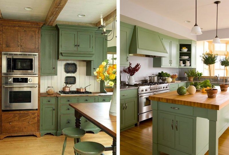 Kitchen Provence Mint Green