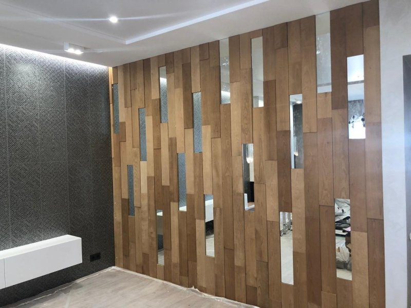 Wooden panels for walls