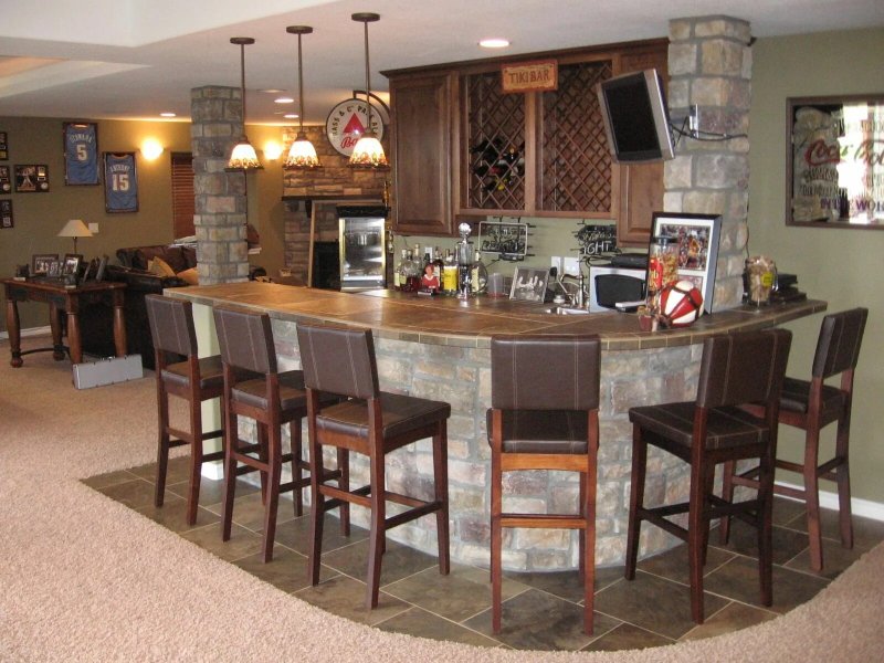 Kitchen in the basement